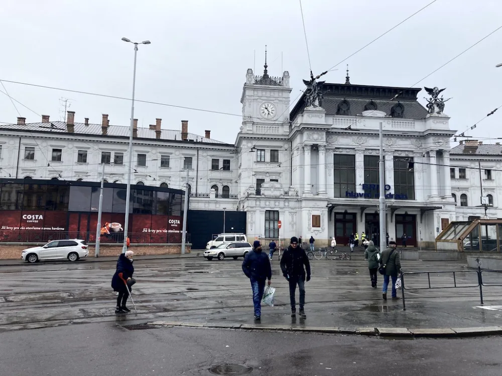 Současná podoba vlakového nádraží v Brně