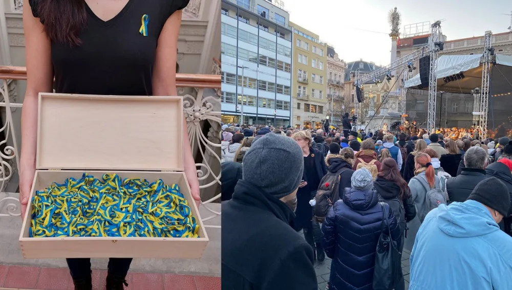 Brno rozehrál benefiční koncert na pomoc ukrajinským dětem