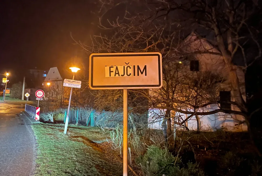 Přejmenovaná značka v Kuřimi