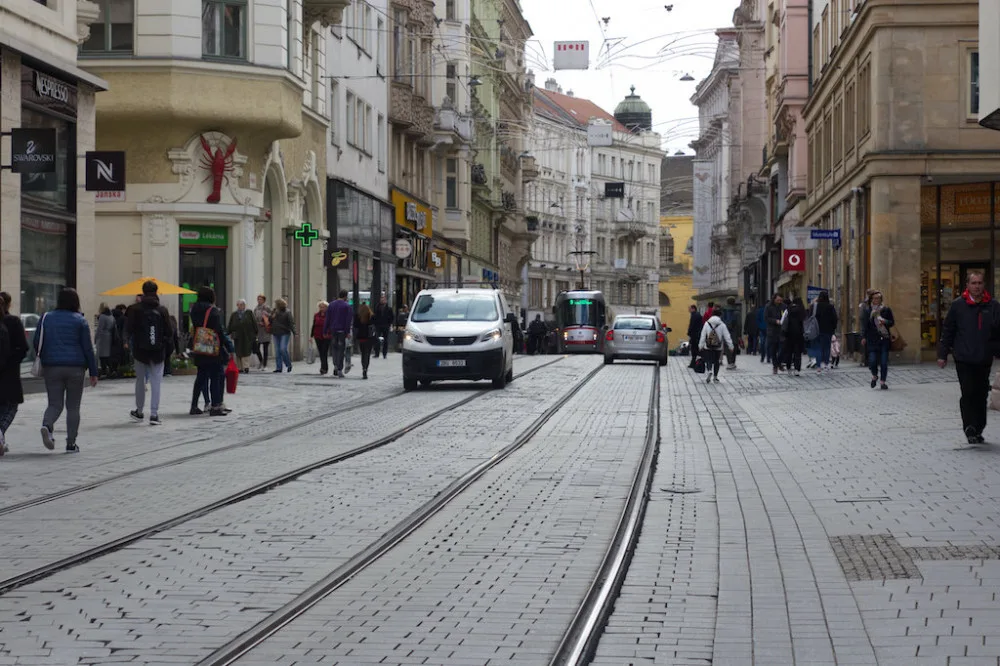 Brněnská Masarykova ulice