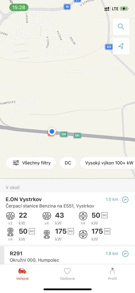 Mobilní aplikace E.ON Drive nově nasměruje řidiče elektromobilů k 700 dobíječkám v České republice