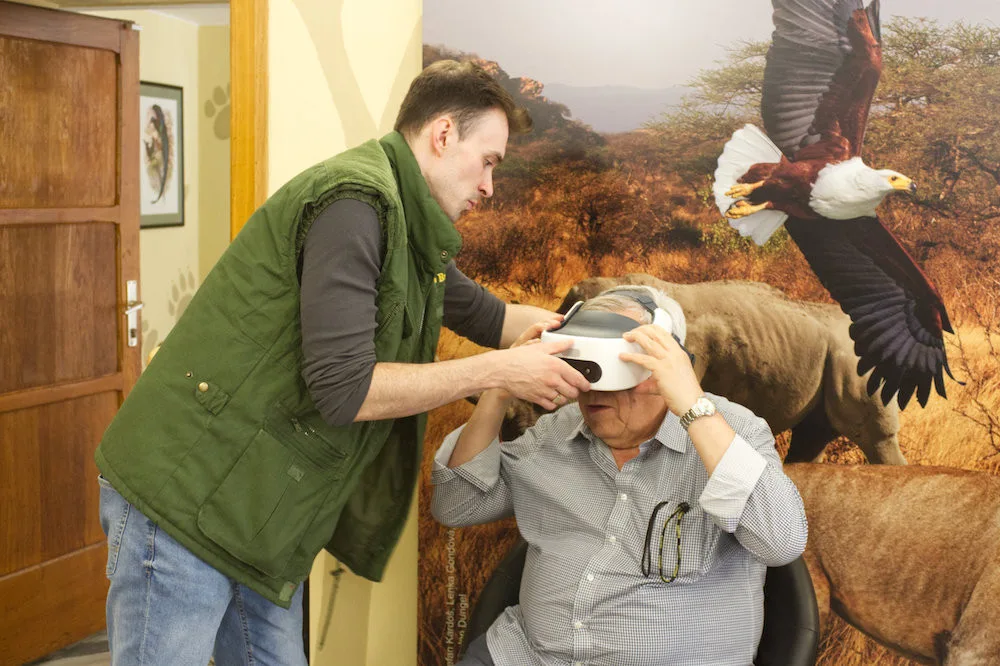 Výlet mezi divoká zvířata. Brňany přenese virtuální realita do Afriky