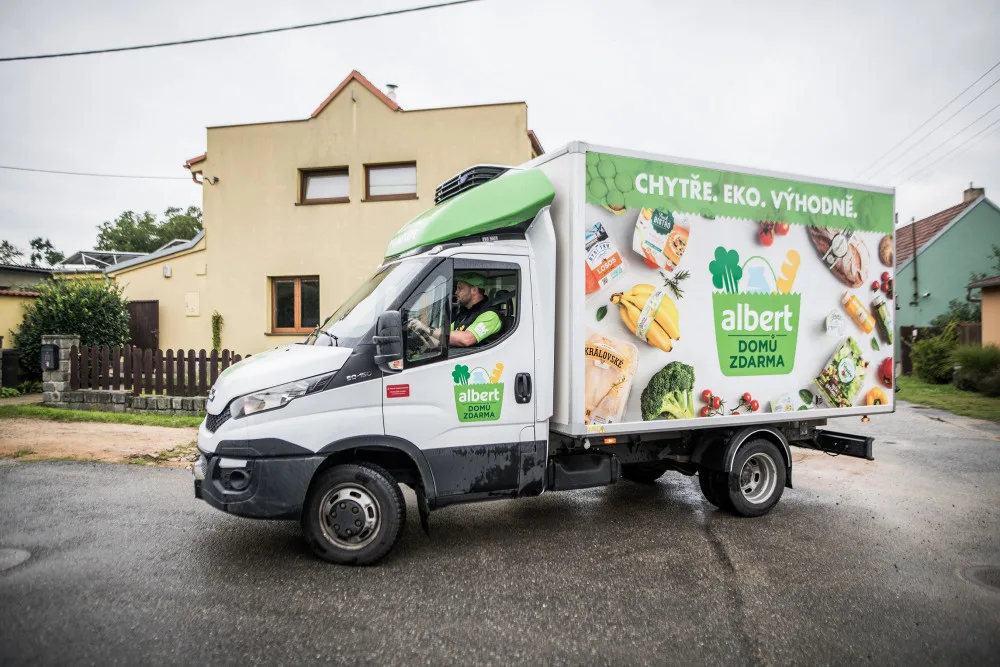 Ušetřete čas i peníze. Nechte si nákup z Alberta dovézt zdarma až ke dveřím