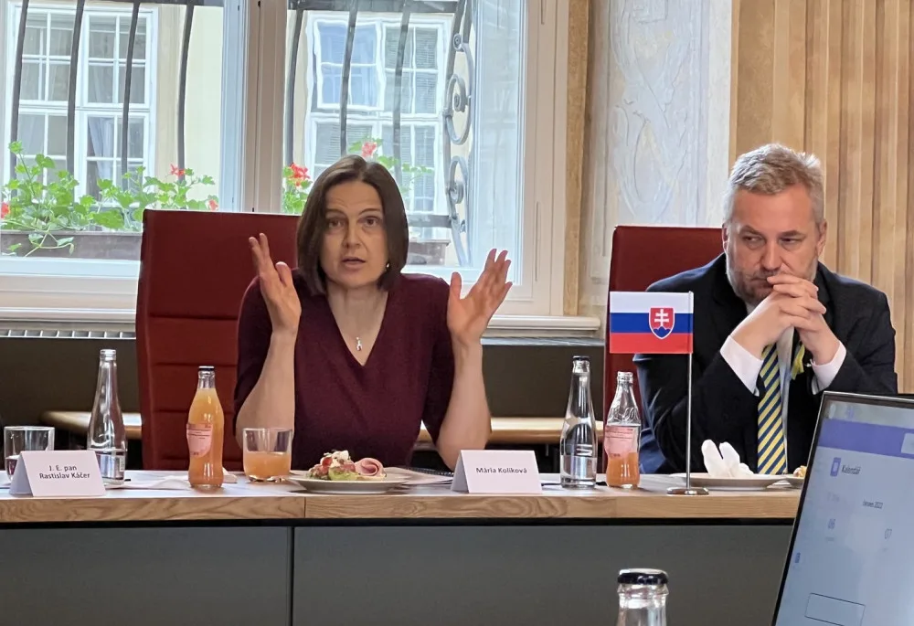 Ministryně spravedlnosti SR Mária Kolíková