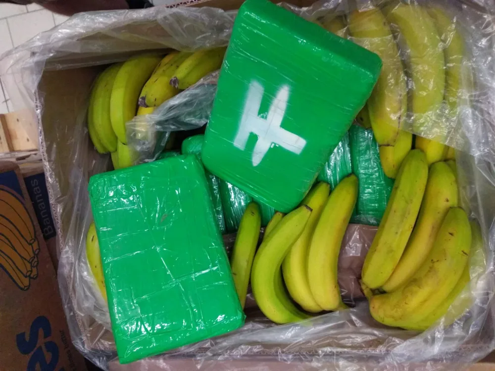 V českých supermarketech se mezi banány objevil kokain za 1,5 miliardy korun