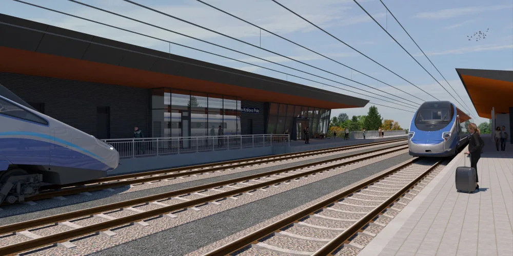 Na novém brněnském nádraží v Králově Poli přibude lávka přes Ponávku i podchod pod tratí
