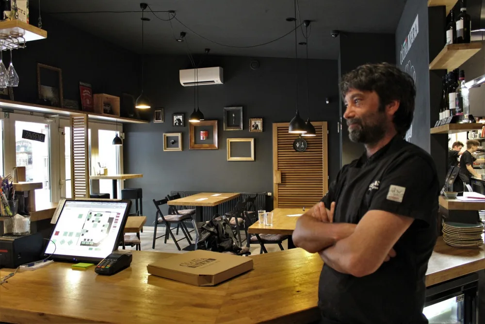 Petr Kolář provozuje brněnskou pizzerii La Cucina Nera
