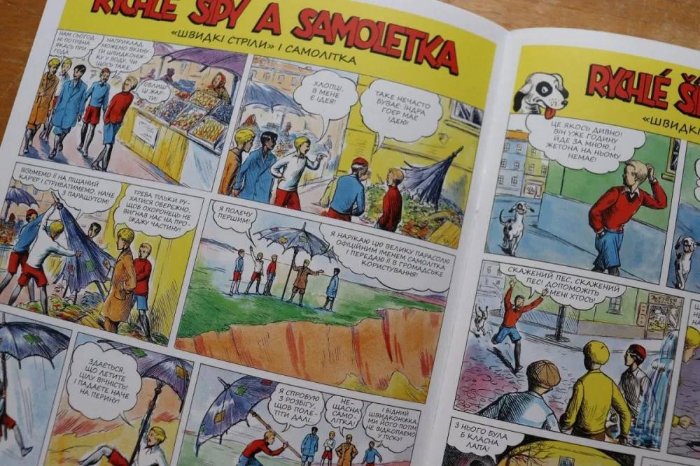 Děti válečných uprchlíků v Brně dostanou Rychlé šípy v ukrajinštině