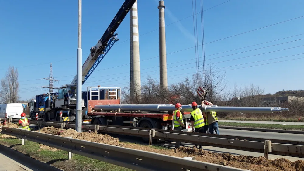 Jedovnická ulice v Brně získala nedávno také novou trolejbusovou trať