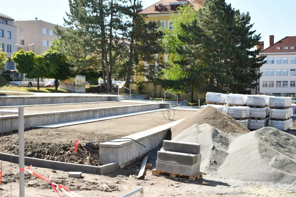 Blansko vyhlíží nové náměstí. Dělníci jsou téměř v cíli