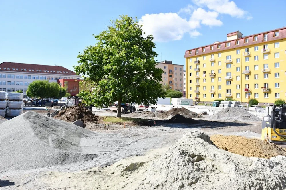 Blansko vyhlíží nové náměstí. Dělníci jsou téměř v cíli