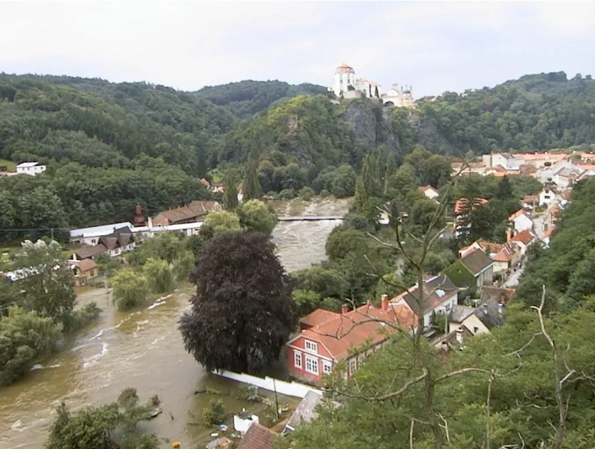 Povodeň ve Vranově nad Dyjí