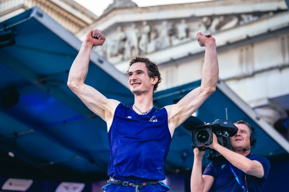 Adam Ondra po nedělním vítězství