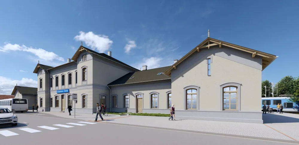 Vlakem do Brna pohodlněji. Sokolnice dostane novou nádraží budovu