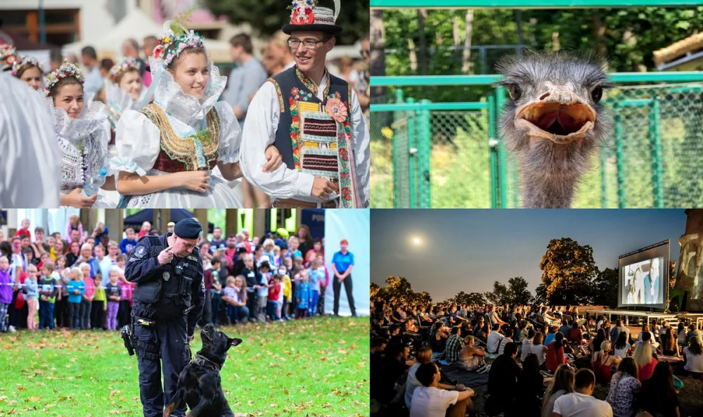Kam o posledním prázdninovém víkendu? Parním vlakem na dožínky i do zoo