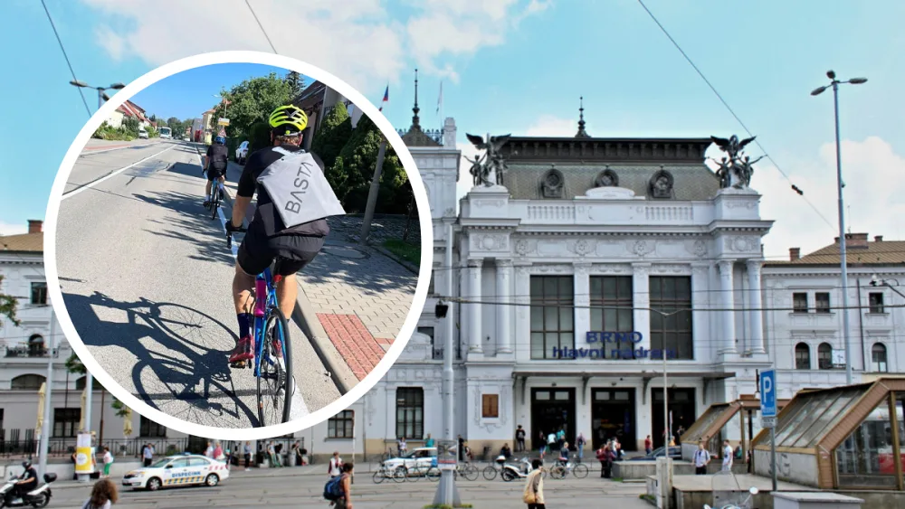 Brno jede na kole do Prahy, aby se stalo Evropským hlavním městem kultury