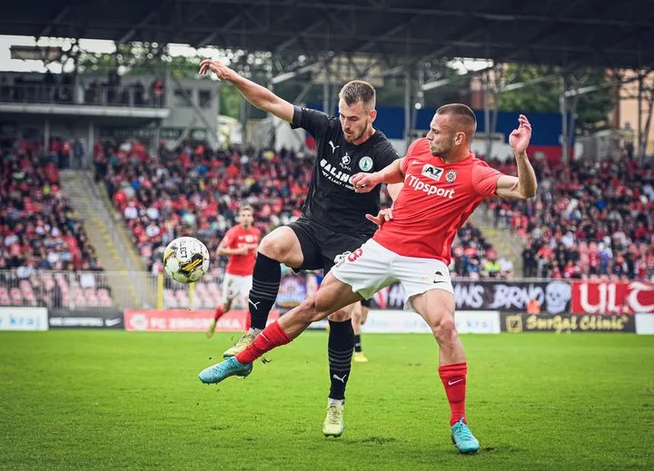 Brněnská Zbrojovka nestačila doma Bohemians. Pražanům podlehla 1:2