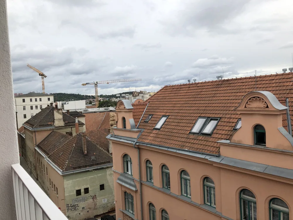 Některé byty mají výhled do ulice Bratislavská