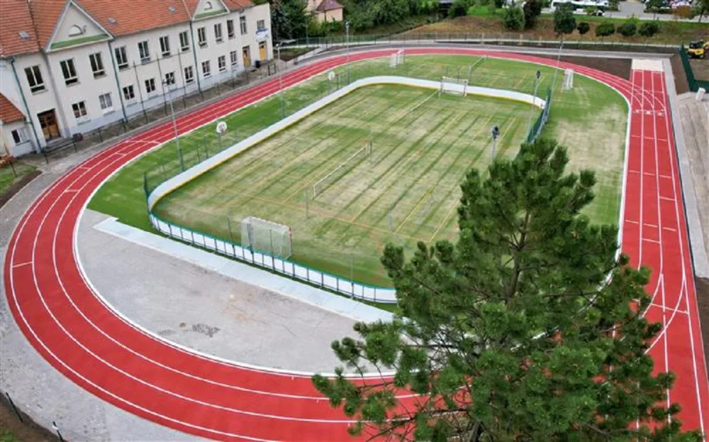 Nově opravené hřiště ve Vyškově