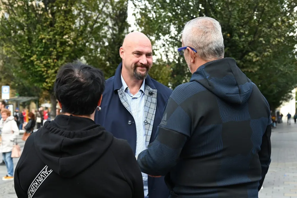 Libor Zábranský si zvyká na roli politika a pomáhá při kampani