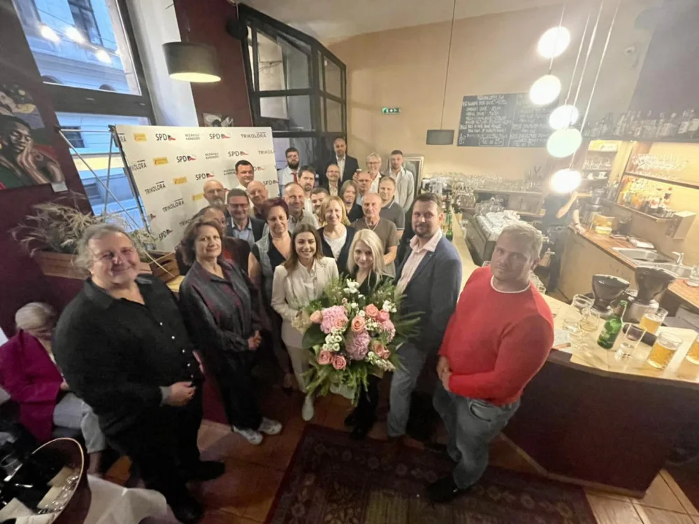 Volební štáb SPD v Brně