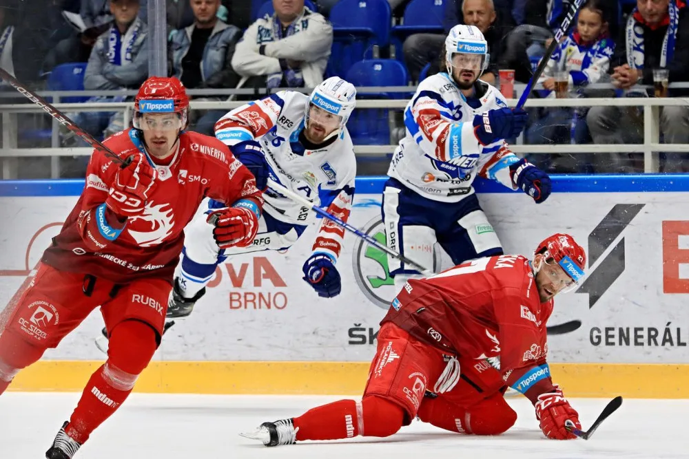 Kometa podruhé za sebou prohrála doma. Třinci podlehla 2:4
