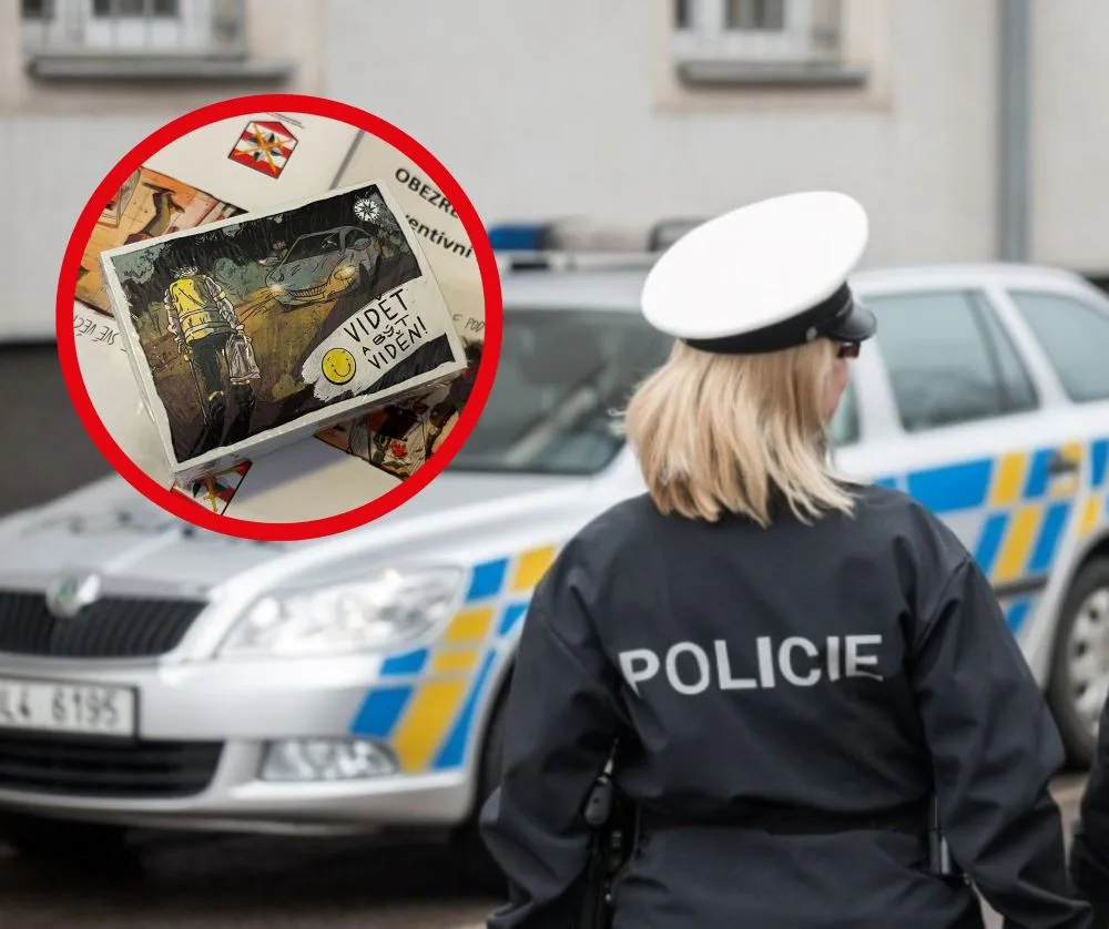 V Brně rozdávají policisté důchodcům magnetky, aby je nikdo neokradl