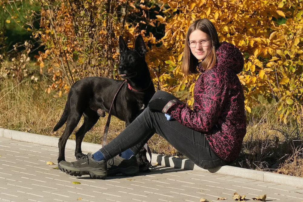 Zuzana Marečková s Aranem