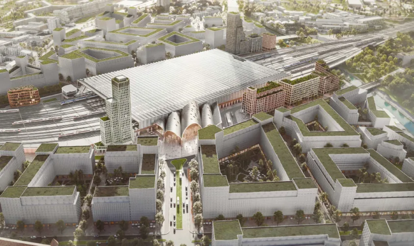 Nové nádraží v Brně nakreslí nizozemští architekti, hlásí železničáři