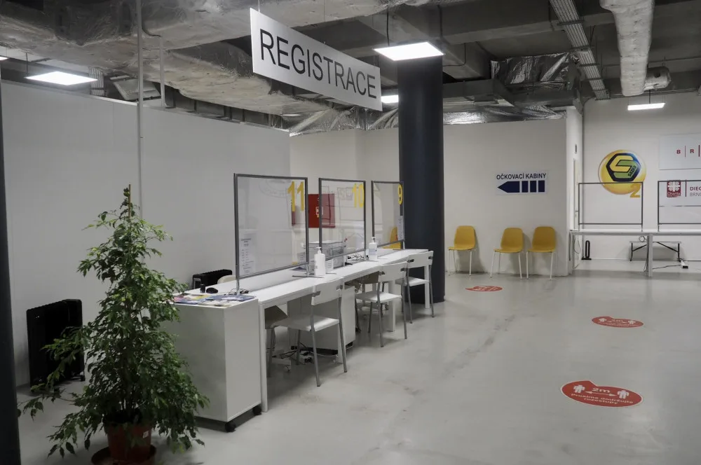 Přes den funguje v Bohémě očkovací centrum