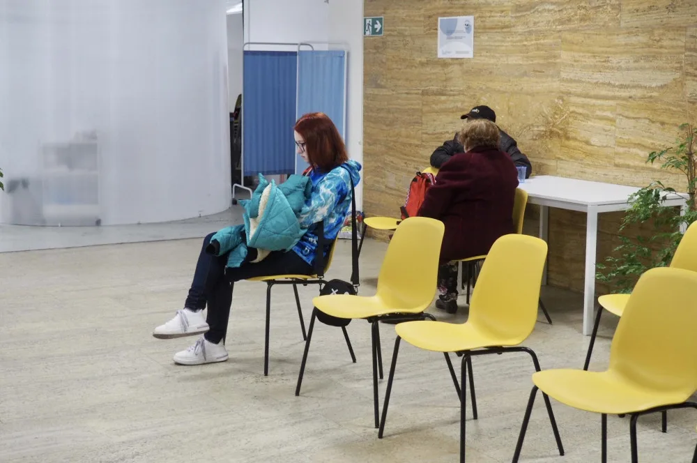 Čekárna poradenského centra