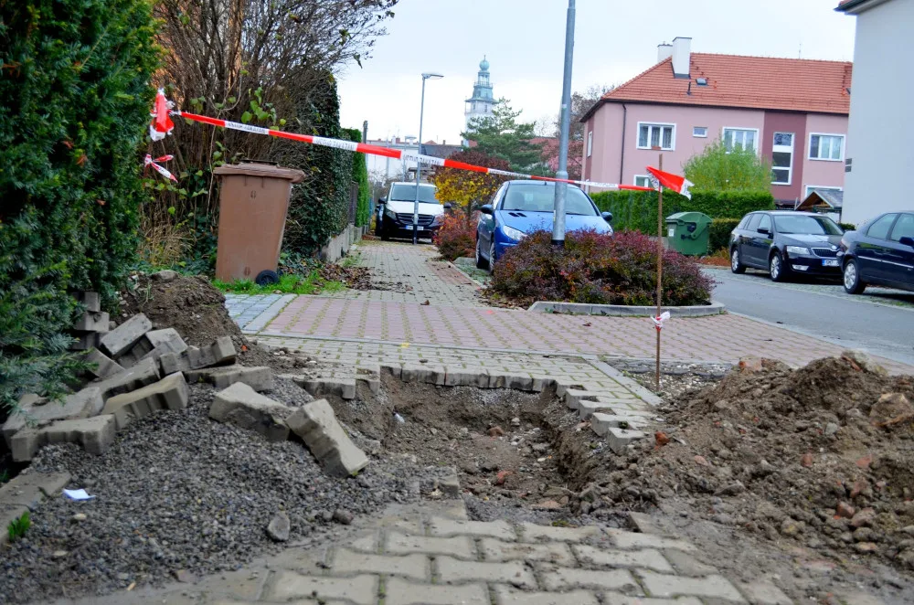 Město je rozkopané, abyste měli internet, říká lidem Vyškov