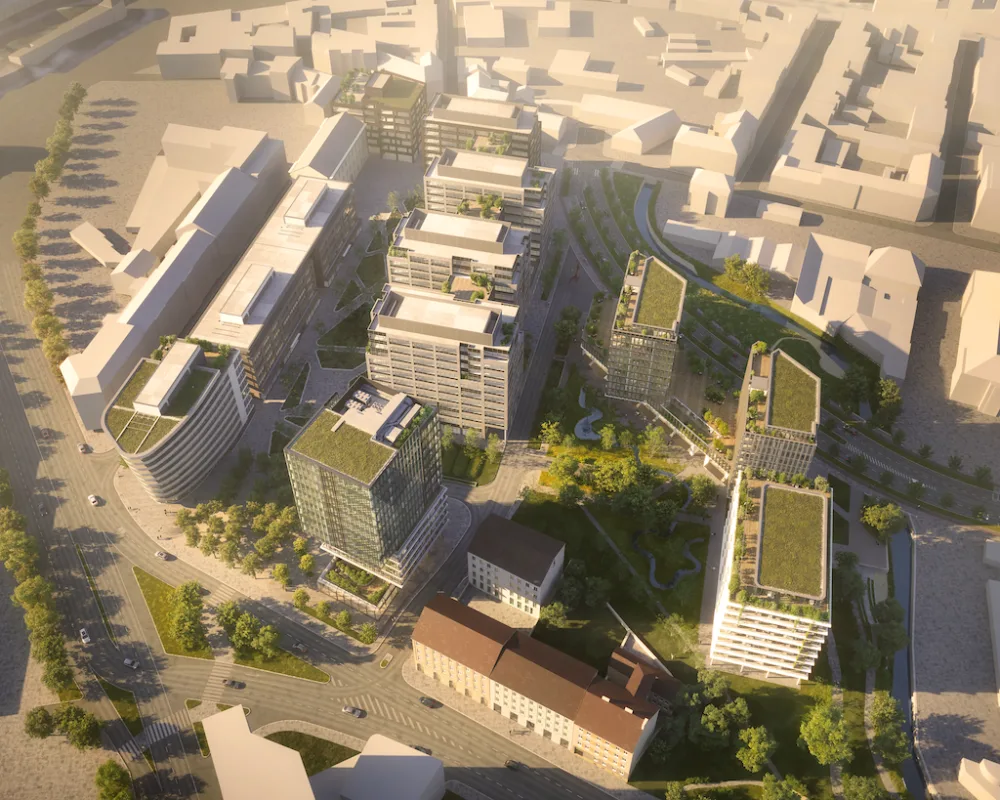 Brno získá nejmodernější kancelářskou budovu ve střední Evropě, vyroste v areálu Vlněny 
