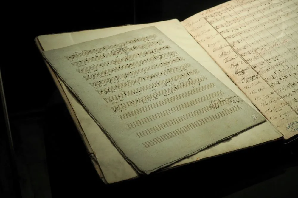 Brno se loučí s Beethovenem. Moravské zemské muzeum na pět dní vystavuje skladatelův rukopis