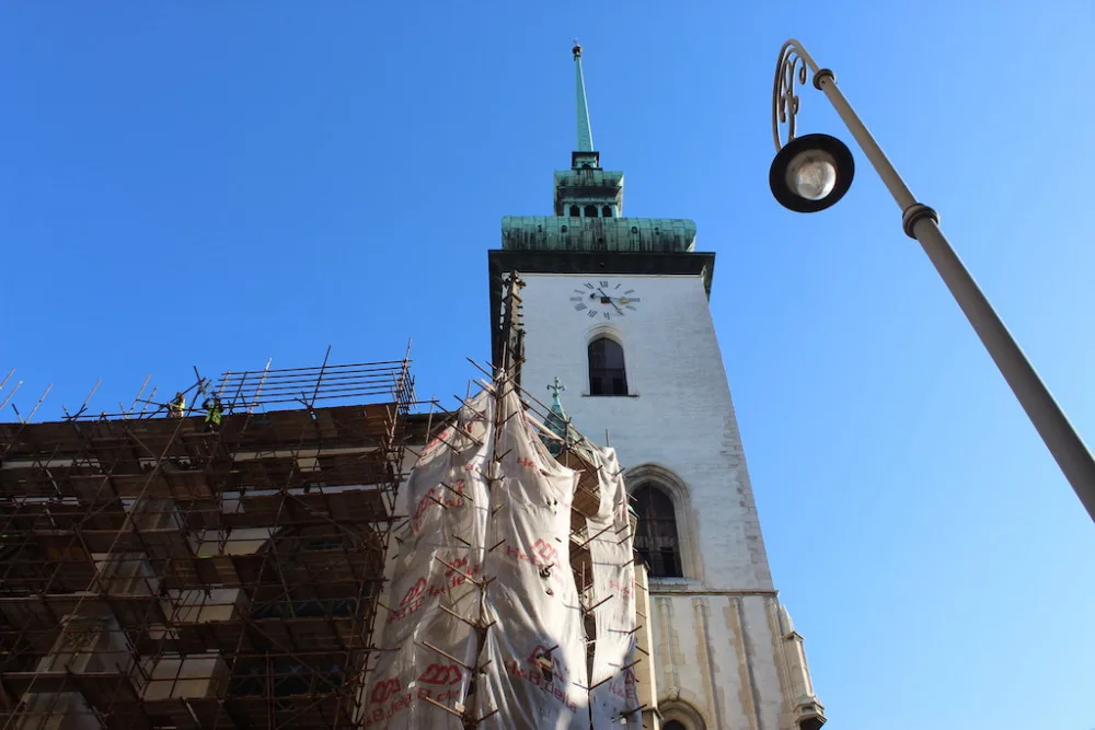 Lidem v Brně se mimořádně otevře historický kostel, ze kterého je staveniště