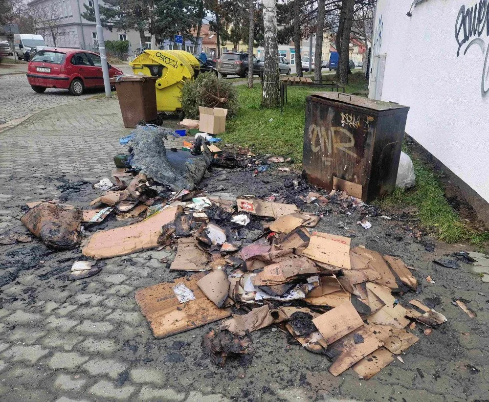 Lidé zapalují naše plastové popelnice, zlobí se brněnští popeláři