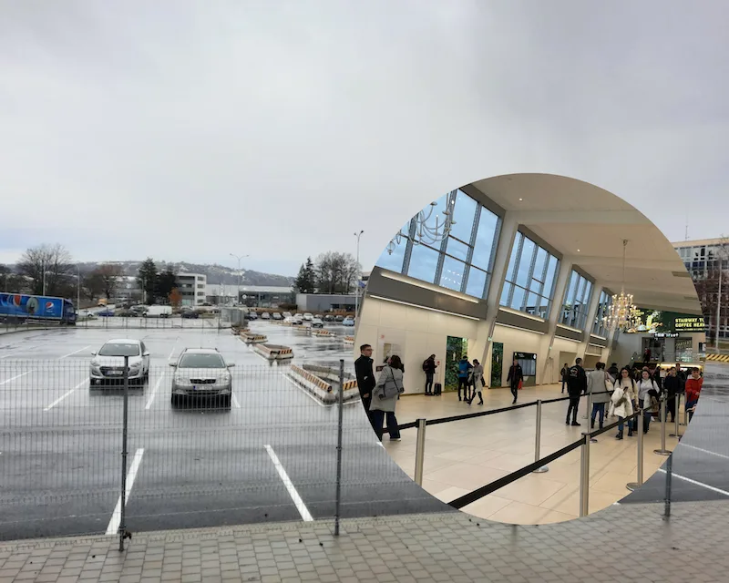 Zaparkujte za pětistovku na okraji města, sedněte na vlak a odleťte z Vídně, radí Brno lidem