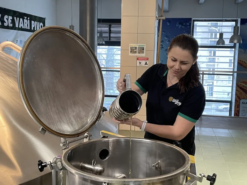 Klára Konupčíková vaří pivo