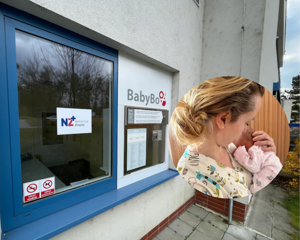 Lékaři našli ve znojemském babyboxu Kačenku. Byla zabalená do trička