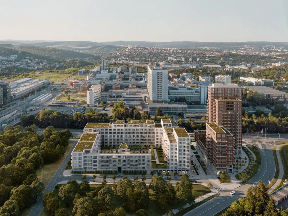 Brno postaví novou čtvrť na místě původního autobazaru v Bohunicích