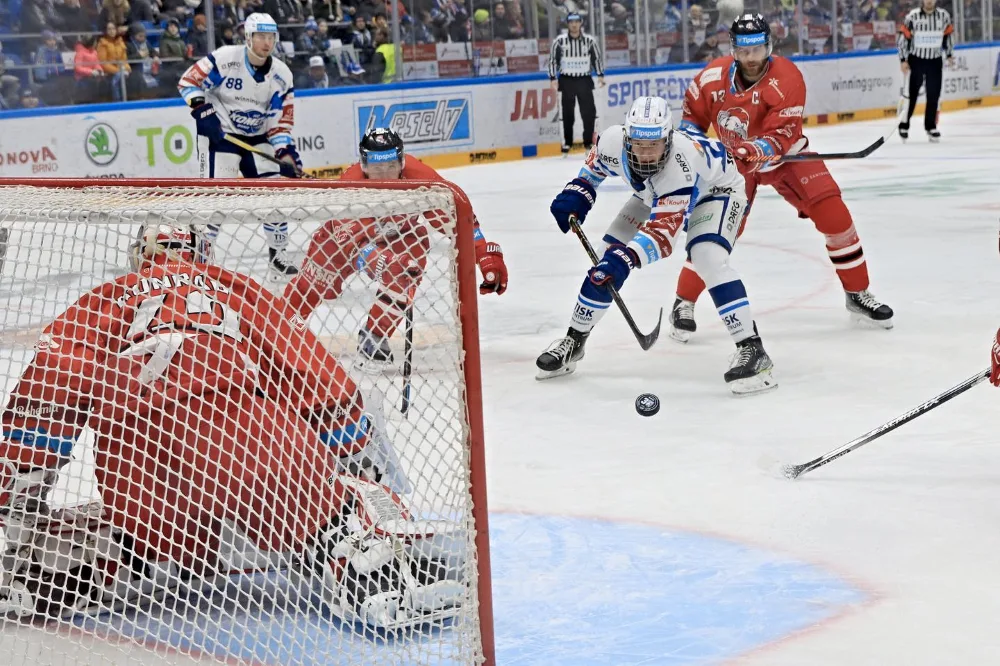 Kometa přemohla Olomouc. K výhře Brno dovedl bezchybný Furch