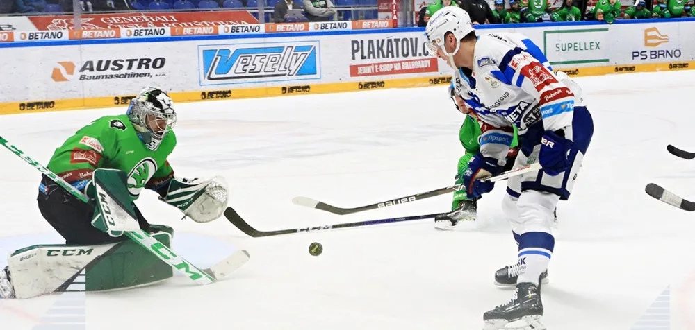 Brno zvládlo první zápas předkola. Boleslav udalalo díky povedeným přesilovkám