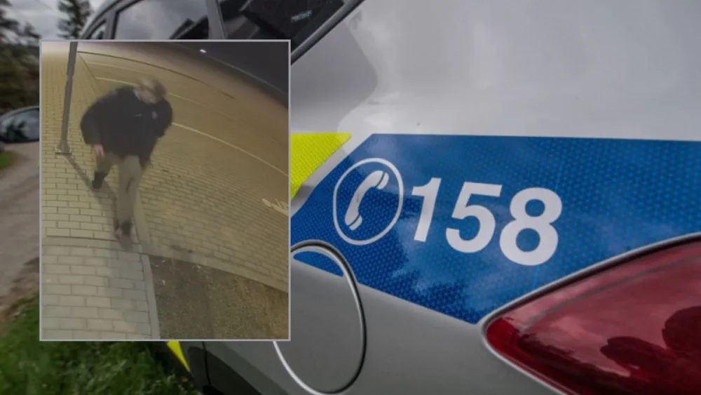 Muž, kterého policisté hledají