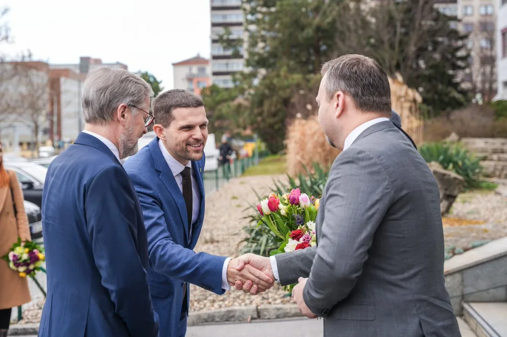 Petr Hladík a Petr Pavel