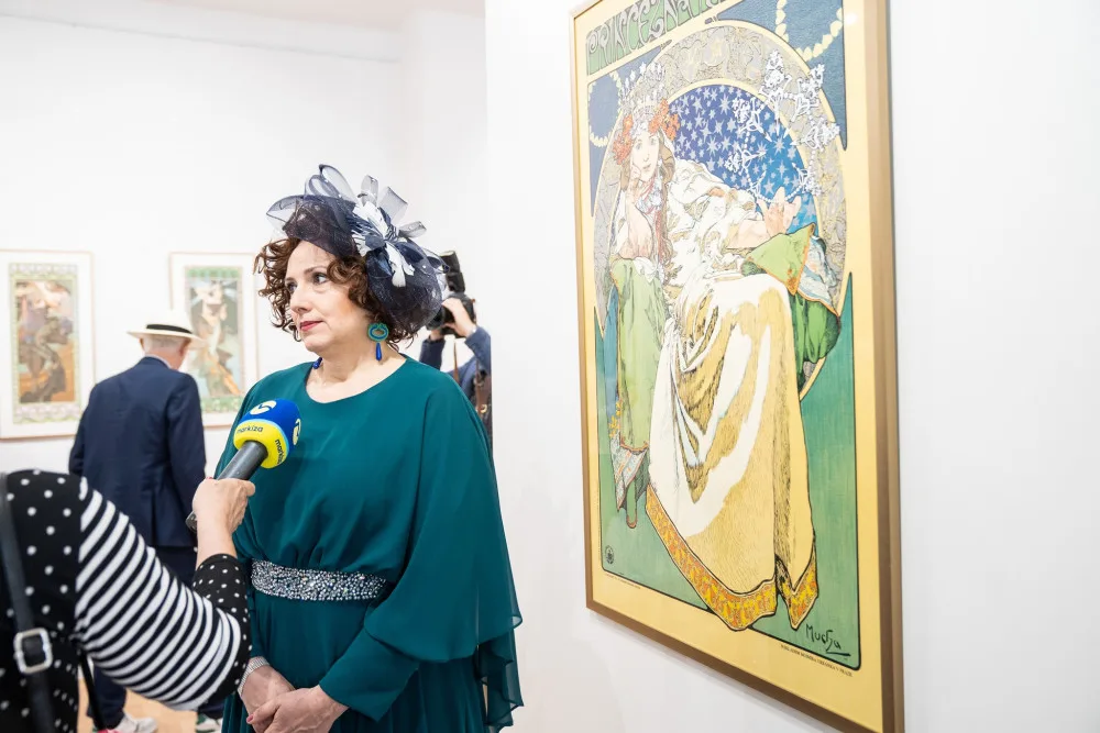 Již odhalená výstava Alfons Mucha: Květinové světy v Pišťanech