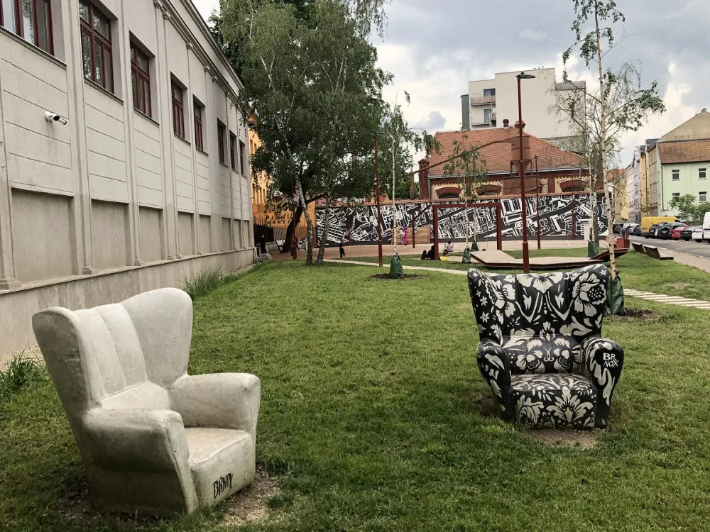 Lidé z brněnského Bronxu můžou relaxovat v novém parku