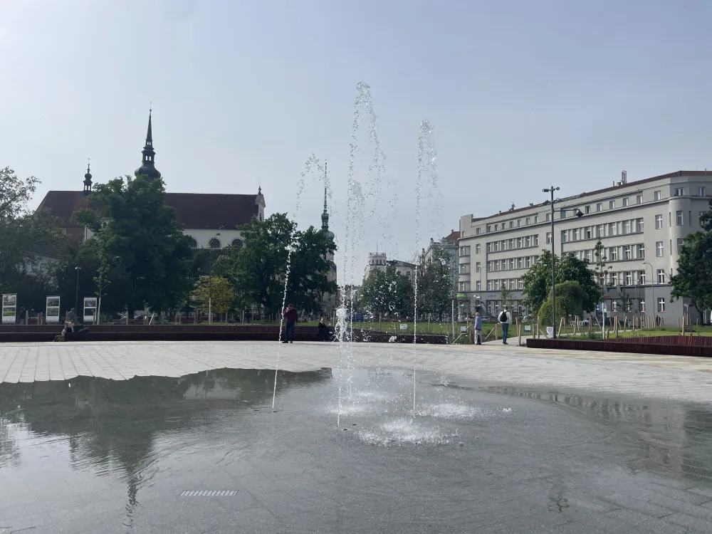 U brněnského moře vyváděla opilá žena, která pěstmi bušila do policejního auta