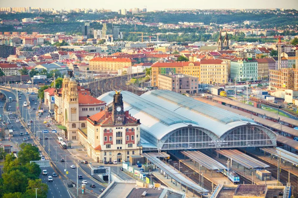Rekonstrukce zastřešení haly žst. Praha hl. n., fáze II.  Foto: David Jančík © Ministerstvo dopravy