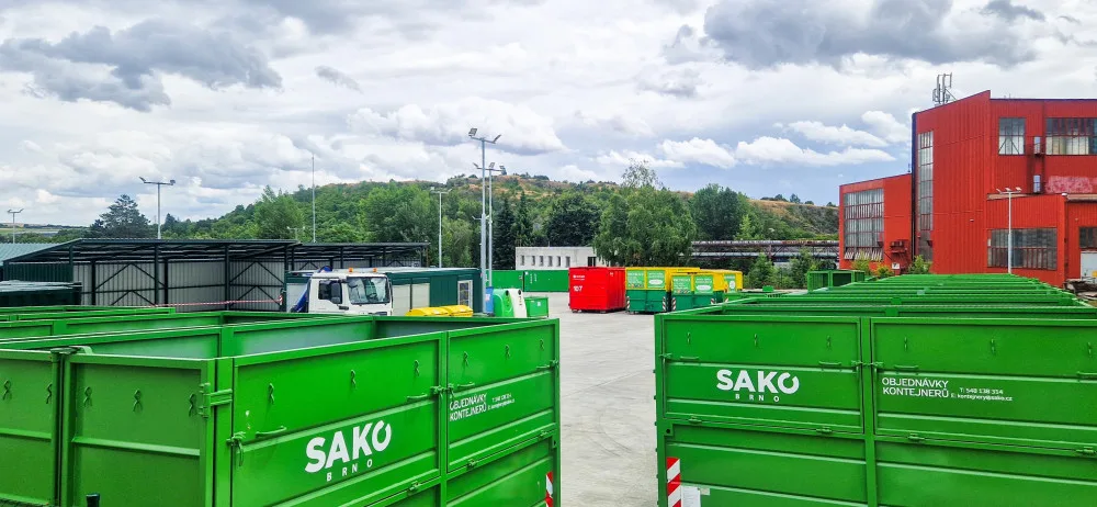 SAKO Brno otevírá v Židenicích největší sběrný dvůr na Moravě. Má sloužit veřejnosti i podnikatelům