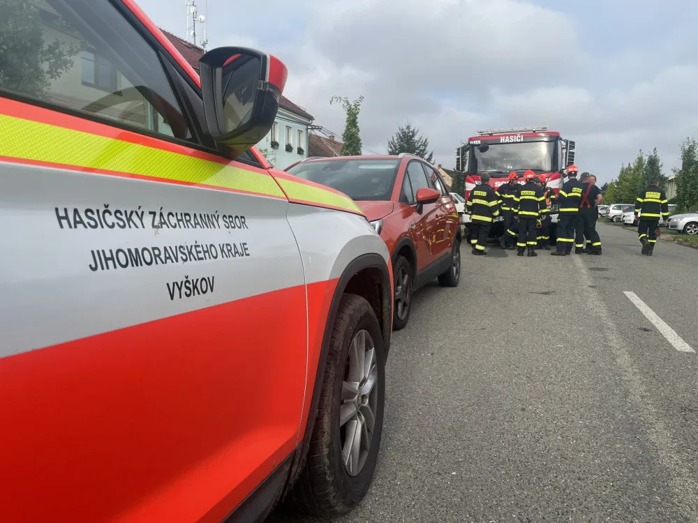 Bouřky udeřily hlavně na Vyškovsku. Stovky lidí zůstaly bez elektřiny